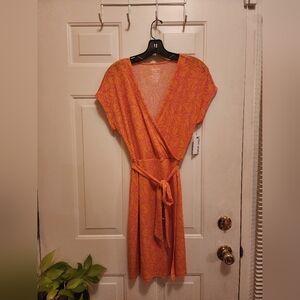 Nine West Faux Wrap Dress